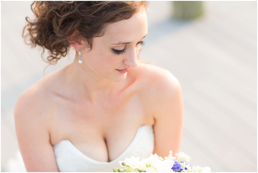 Anchor Inn Wedding Photographer - Chesapeake Bay Maria's Bridal Portrait