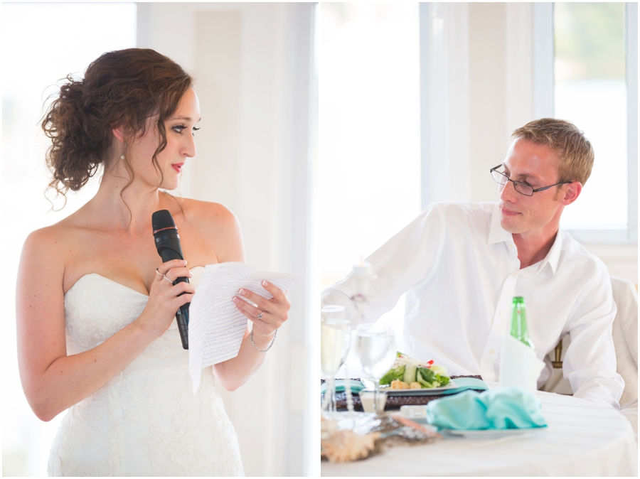 Anchor Inn Wedding Photographer - Chesapeake Bay Indoor Reception