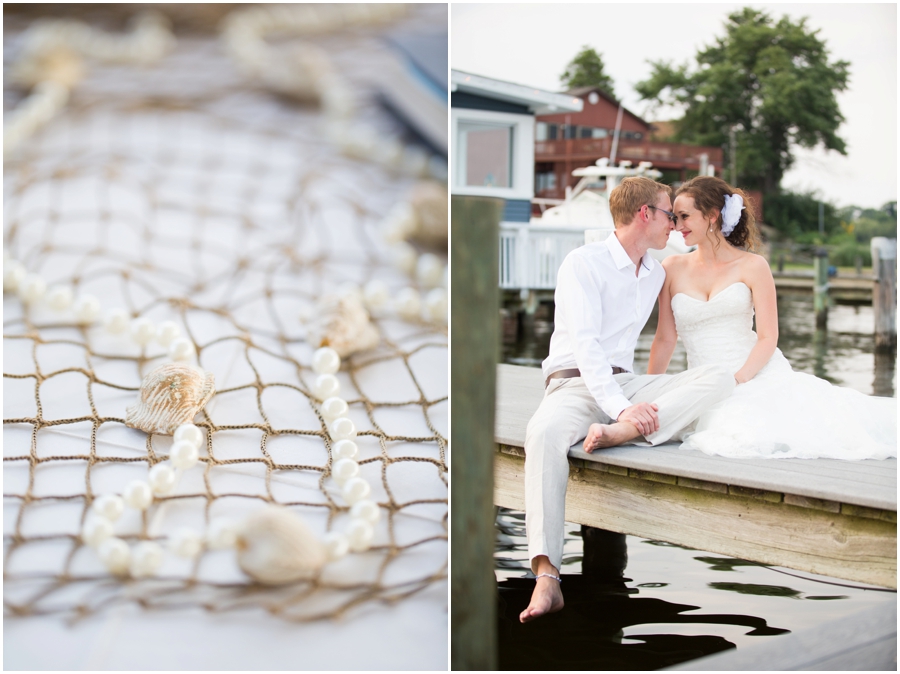 Chesapeake Bay Waterfront Wedding Photographer - Anchor Inn Sunset