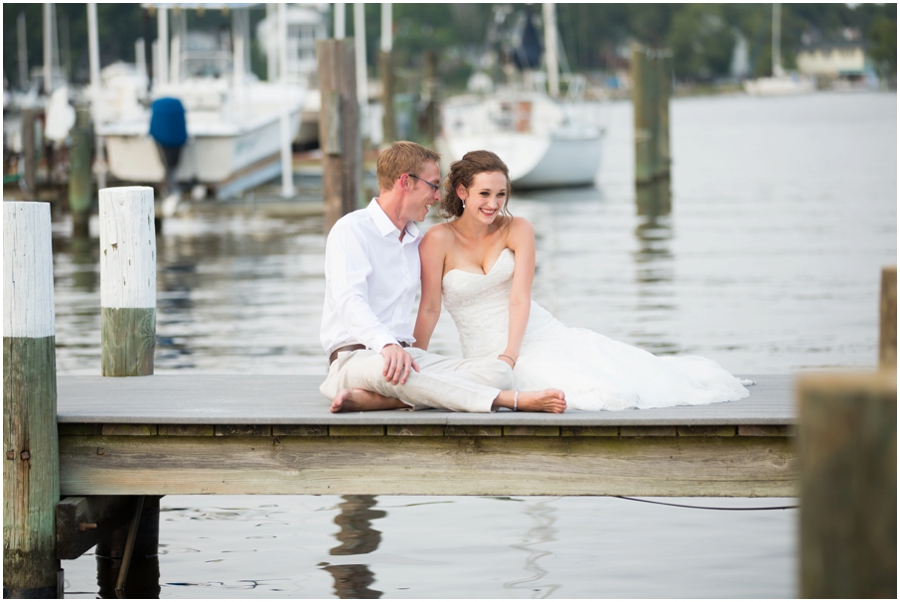 Chesapeake Bay Waterfront Wedding Photographer - Anchor Inn