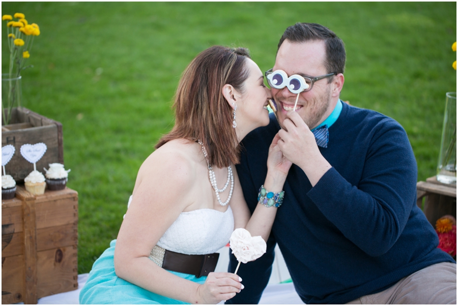 Just Simply Delicious Wedding Cookies - Styled Picnic Engagement Photograph