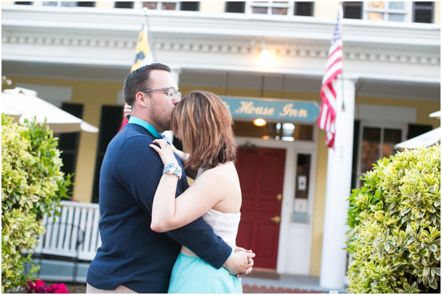 State House Inn - Annapolis Engagement Photographer