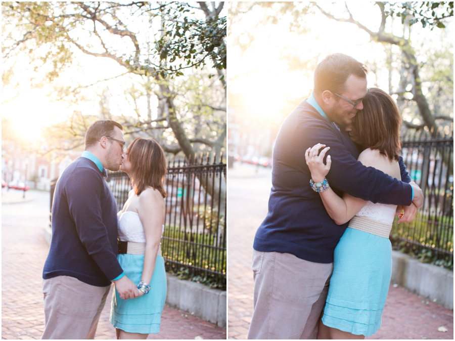 Annapolis Sunset Engagement Photographer