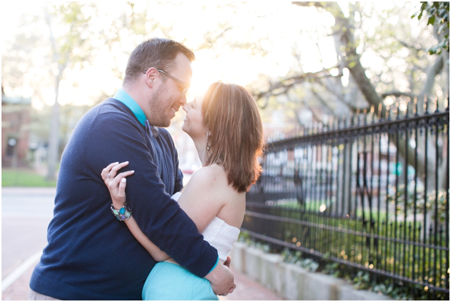 Annapolis Sunset Engagement Photographer