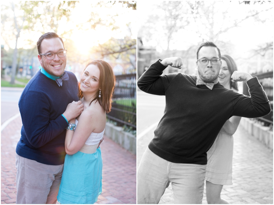 Annapolis Sunset Engagement Photographer