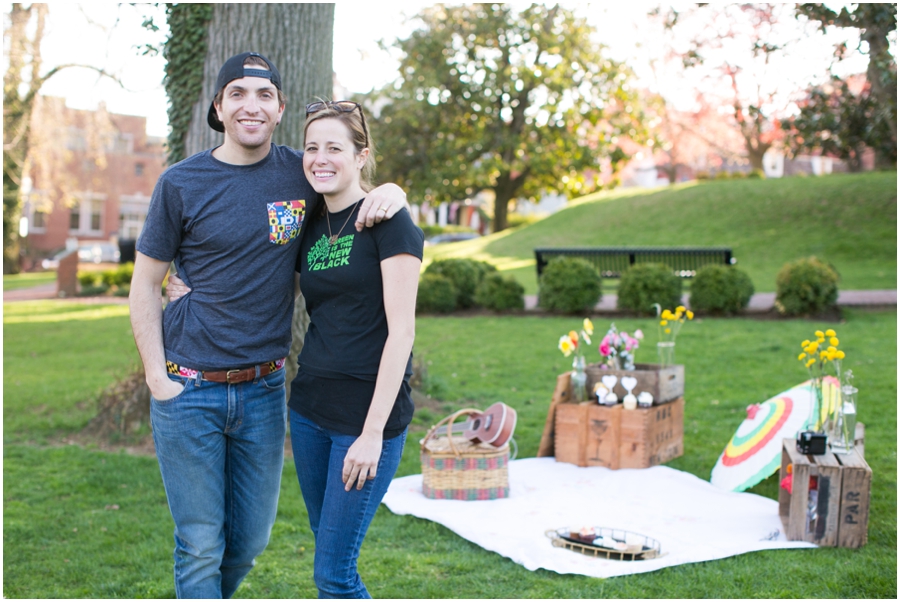 XOXO Vintage Rentals - Amy & Bryan - Annapolis Styled Engagement Shoot