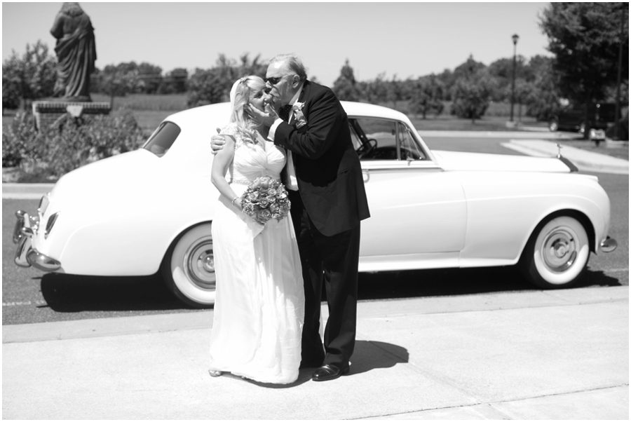 Hyatt Cambridge Wedding Photographer - Destination Wedding Ceremony -Concours Vintage Limo - Eastern Shore Events