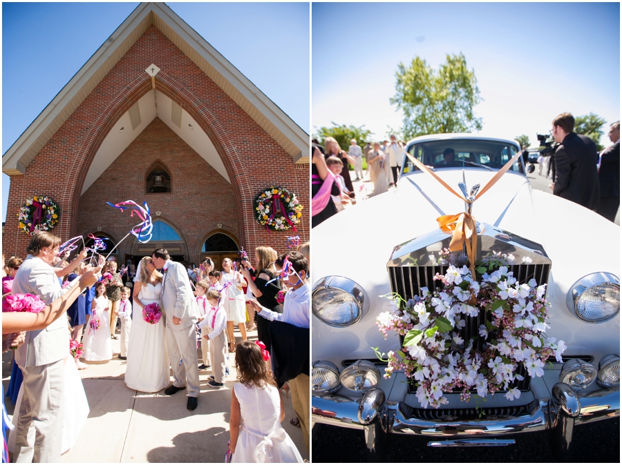 Hyatt Cambridge Wedding Photographer - Destination Wedding Ceremony -Concours Vintage Limo - Eastern Shore Events