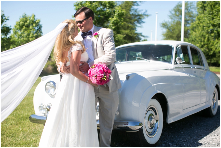 Hyatt Cambridge Destination Wedding Photographer - Concours Vintage Limo - Eastern Shore Events