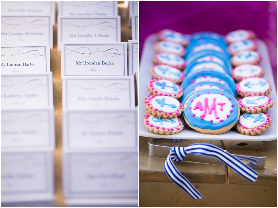 Hyatt Cambridge Resort Wedding Photographer - Favors Table - Eastern Shore Events