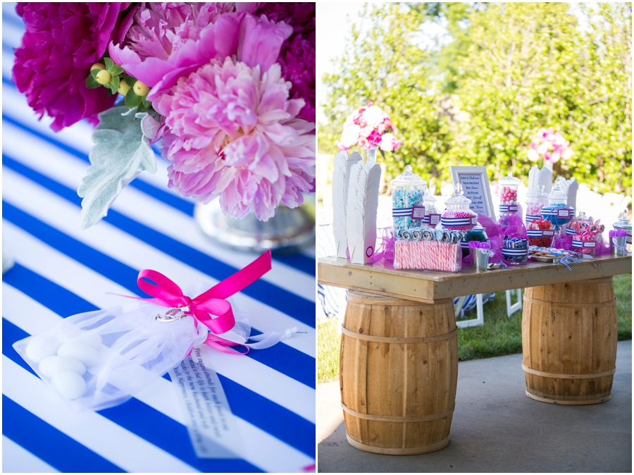 Hyatt Cambridge Resort Wedding Photographer - Favors Table - Eastern Shore Events