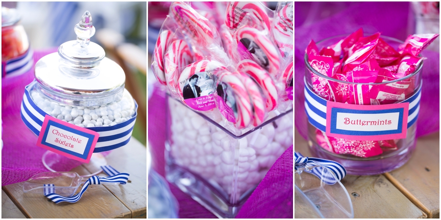 Hyatt Cambridge Resort Wedding Photographer - Favors Table - Eastern Shore Events