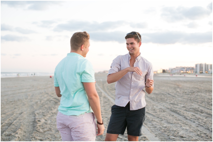 Wildwood July 4th Proposal - New Jersey Shore LGBT Engagement Photographer