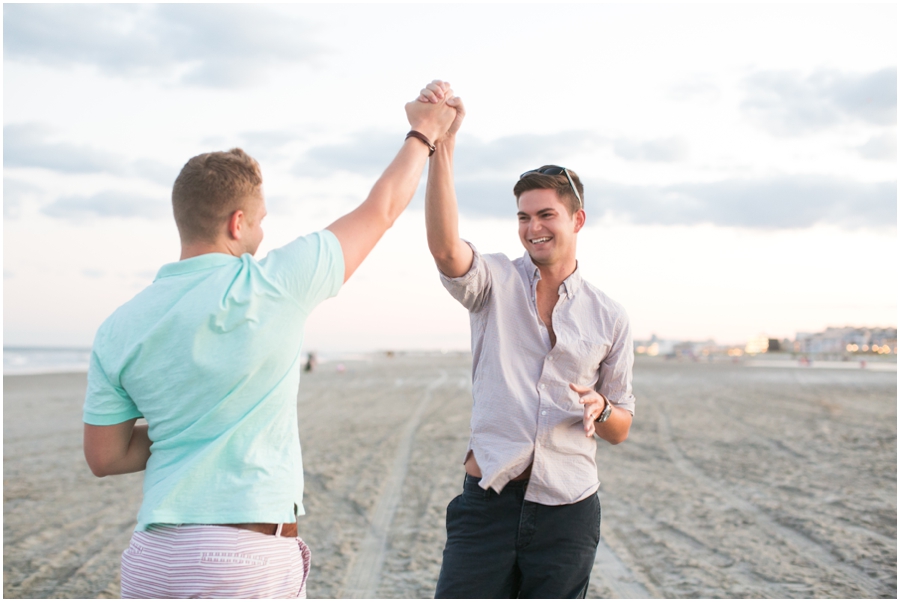 Wildwood July 4th Proposal - New Jersey Shore LGBT Engagement Photographer