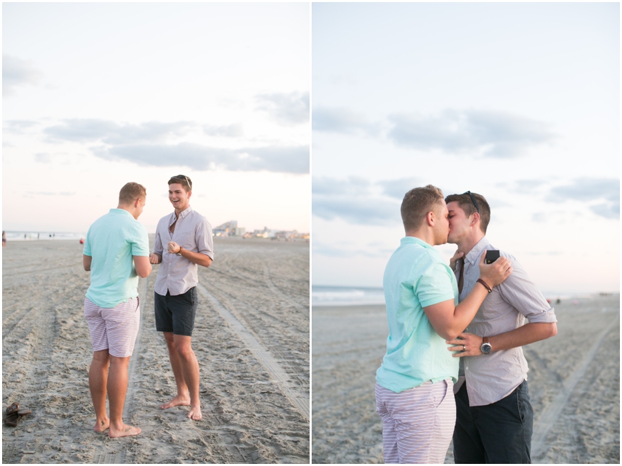 Wildwood July 4th Proposal - New Jersey Shore Engagement Photographer