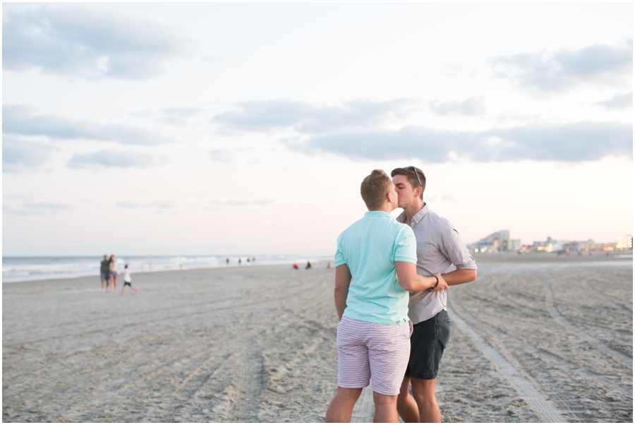 Wildwood July 4th Proposal - New Jersey Shore LGBT Engagement Photographer