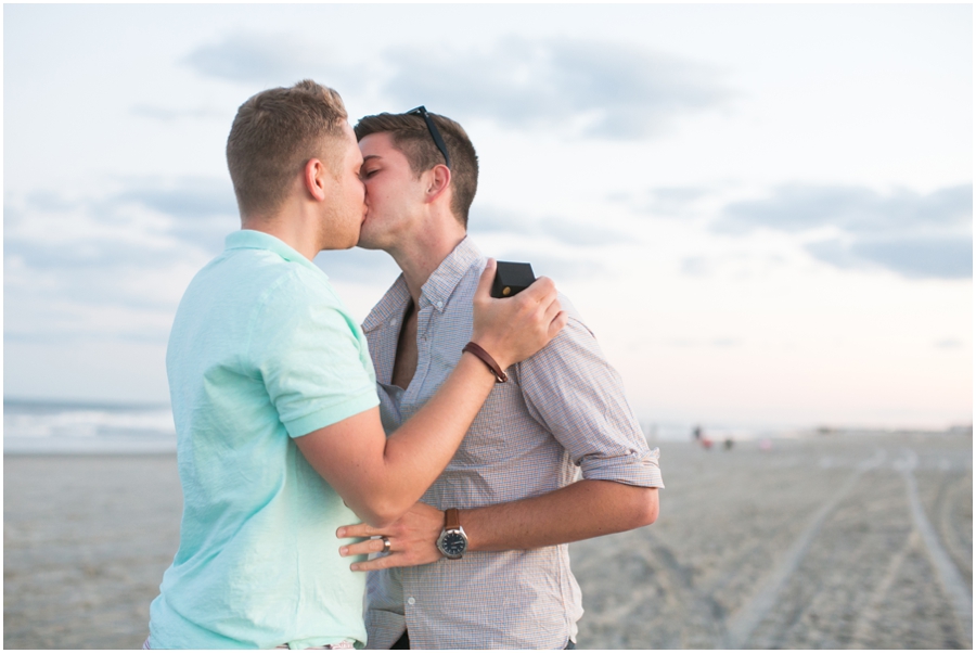 Wildwood July 4th Proposal - New Jersey Shore LGBT Engagement Photographer