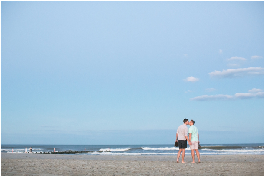 Wildwood July 4th Proposal - New Jersey Shore LGBT Engagement Photographer