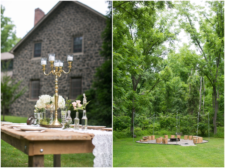 Anthony Wayne House Wedding Photographer - Philadelphia Styled Shoot