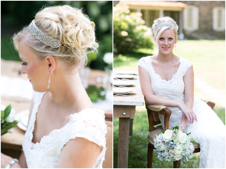 Anthony Wayne House Bridal Photographer - Philadelphia Styled Shoot - Kara Salon 