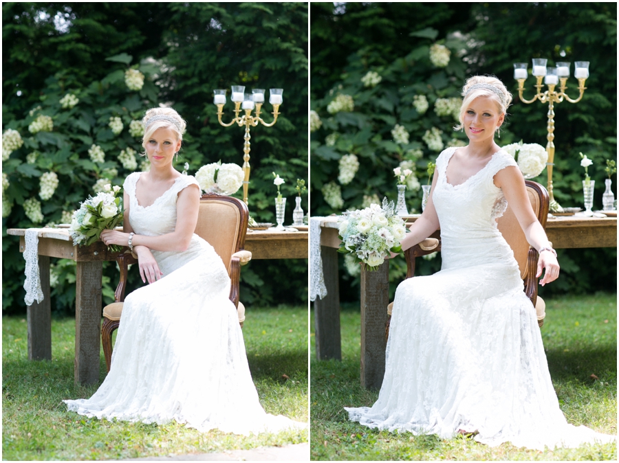 Anthony Wayne House Bridal Photographer - Philadelphia Styled Shoot - Makeup by Trish