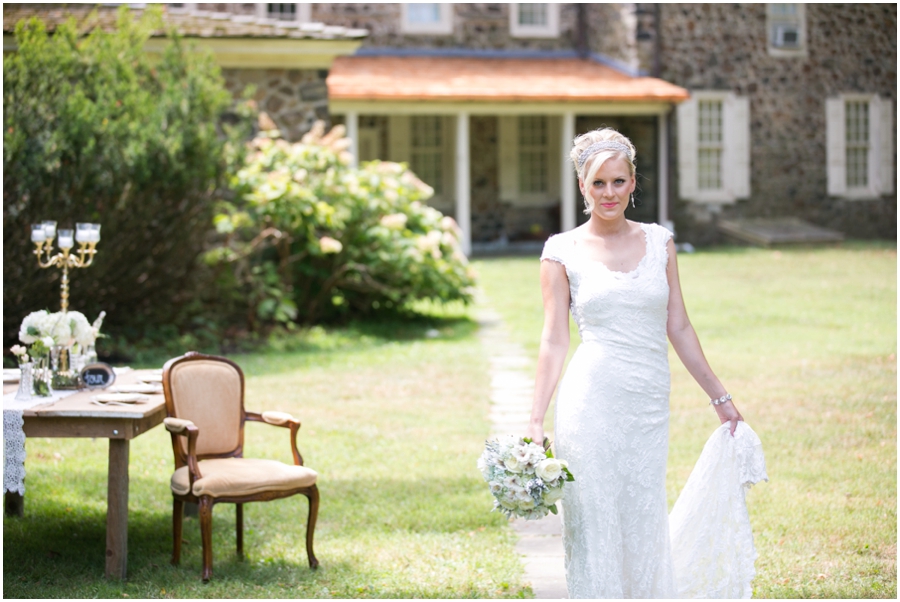 Anthony Wayne House Bridal Photographer - Philadelphia Bridal Photographer - Harleysville Bridal & Tuxedo Shoppe