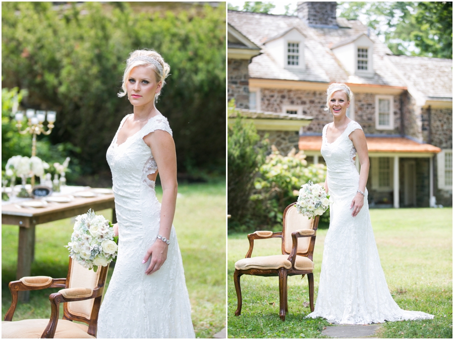 Anthony Wayne House Bridal Photographer - Philadelphia Bridal Photographer - Harleysville Bridal & Tuxedo Shoppe