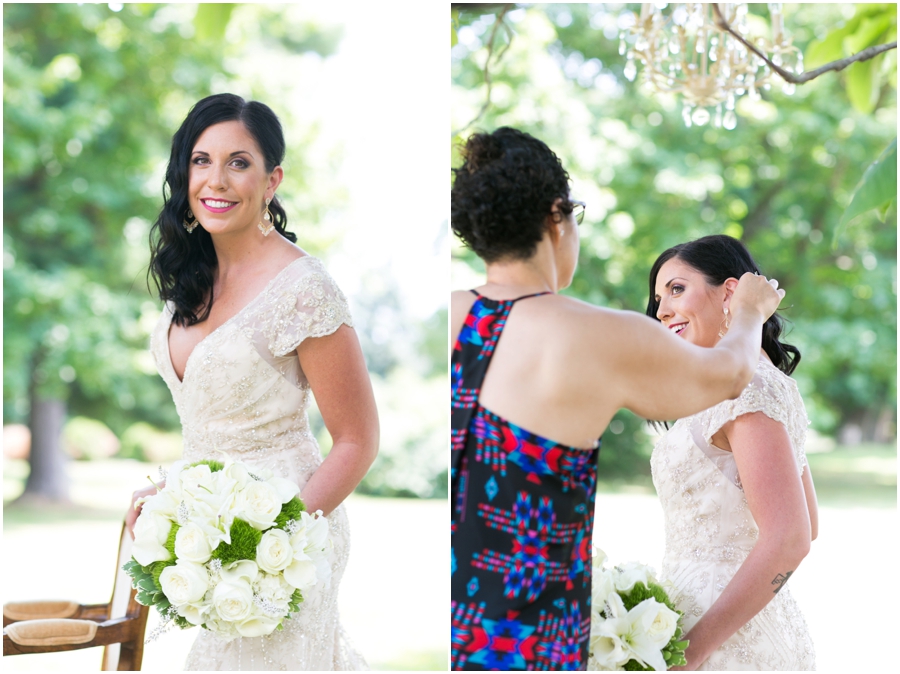 Anthony Wayne House Bridal Photographer - Philadelphia Styled Shoot - Makeup by Trish