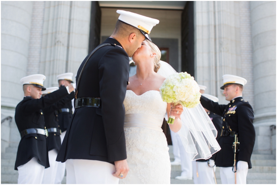 Naval Academy Chapel Wedding - Little House of Flowers