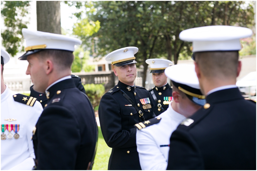 Naval Academy Wedding Photographer - Annapolis Military Wedding Photographer