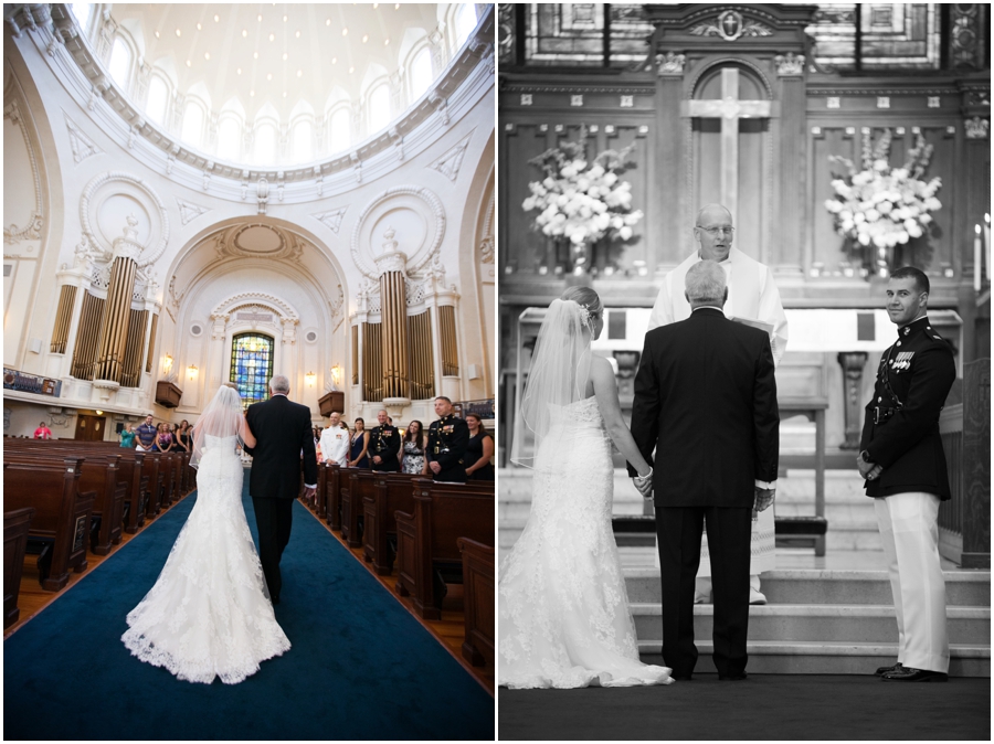 Naval Academy Chapel Wedding Photographer - Annapolis Wedding Photographer