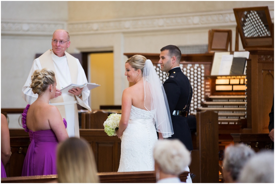 USNA Chapel Ceremony Photographer - Allure Bridals - Little House of Flowers