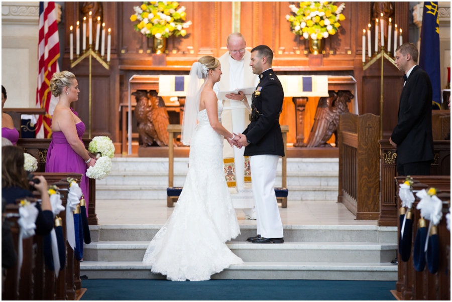 Naval Academy Chapel Wedding Photographer - Annapolis Wedding Photographer