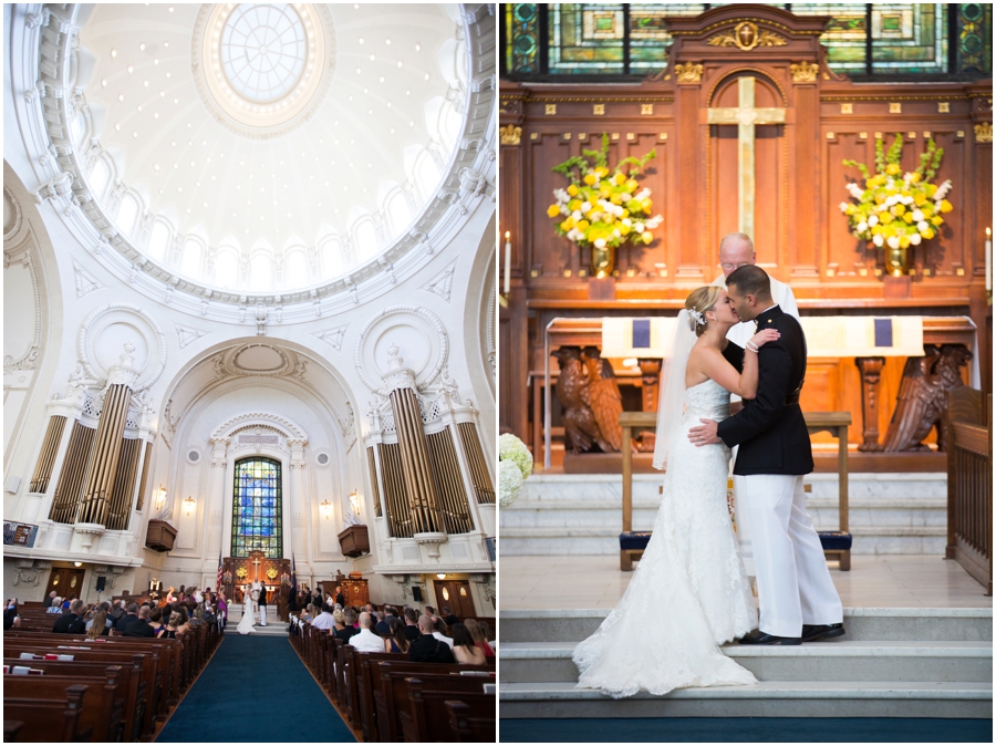 Naval Academy Chapel Wedding Photographer - Annapolis Wedding Photographer