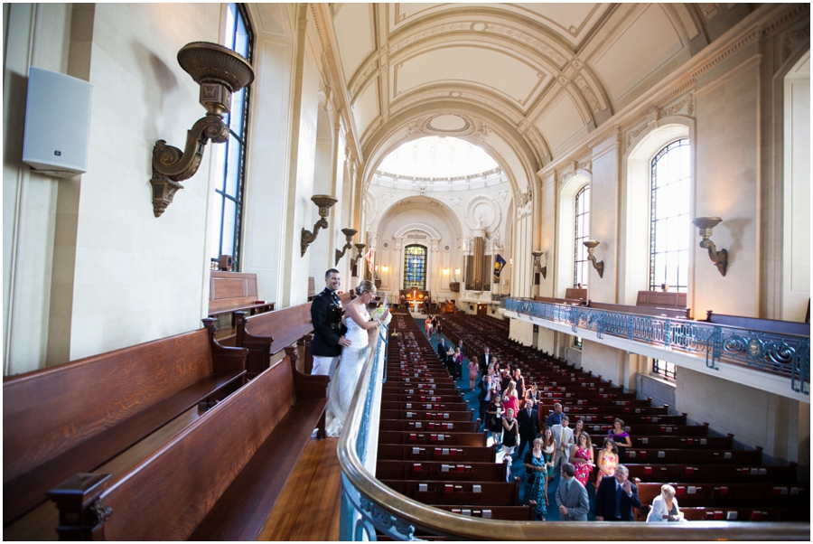 Naval Academy Chapel Wedding Photographer - Annapolis Wedding Photographer