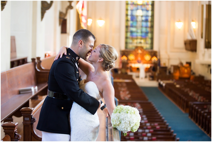 Naval Academy Chapel Wedding Photographer - Annapolis Wedding Photographer