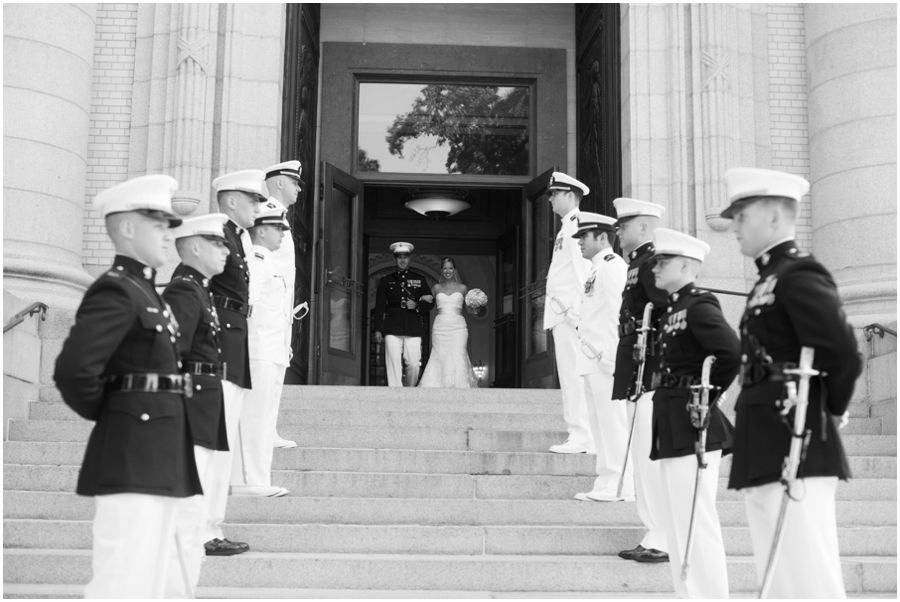 Naval Academy Chapel Wedding Photographer - Annapolis Wedding Photographer