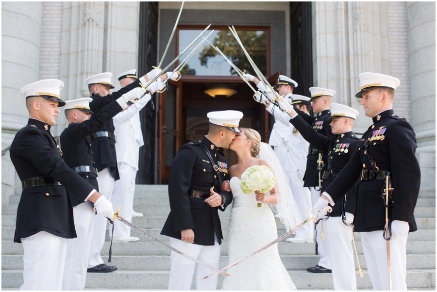 Naval Academy Chapel Wedding Photographer - Annapolis Wedding Photographer