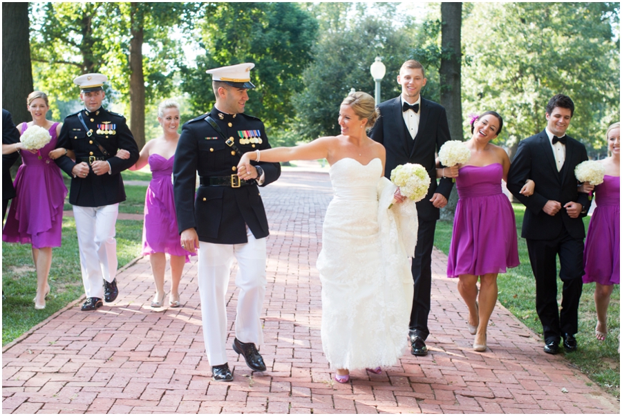 Naval Academy Chapel Wedding Photographer - Allure Bridals - Little House of Flowers