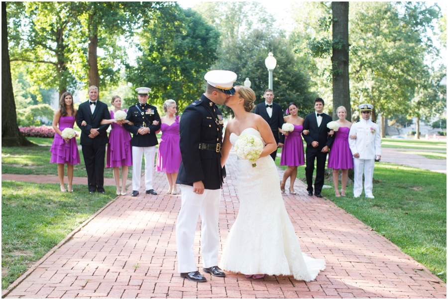 Naval Academy Chapel Wedding Photographer - Allure Bridals - Little House of Flowers