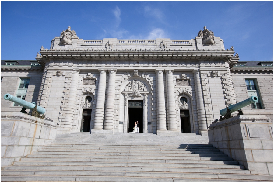 USNA Bancroft Hall Wedding Photographer - Allure Bridals - Little House of Flowers