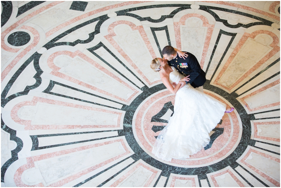 USNA Bancroft Hall Wedding Photographer - Allure Bridals - Little House of Flowers