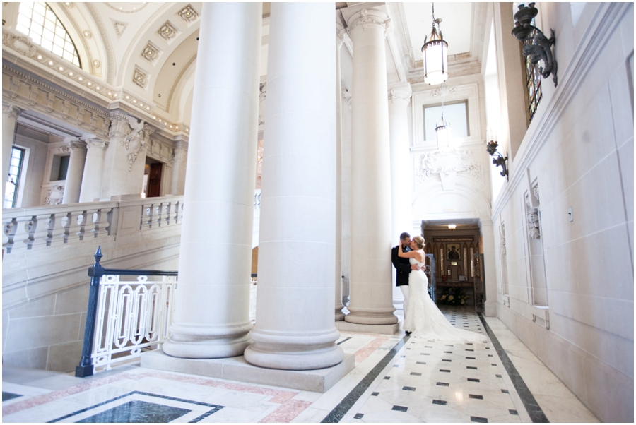 USNA Bancroft Hall Wedding Photographer - Allure Bridals - Little House of Flowers