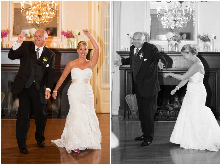 Naval Academy Officer's Club Wedding Reception - Father Daughter Dance