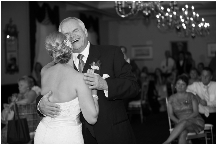 Naval Academy Officer's Club Wedding Reception - Father Daughter Dance