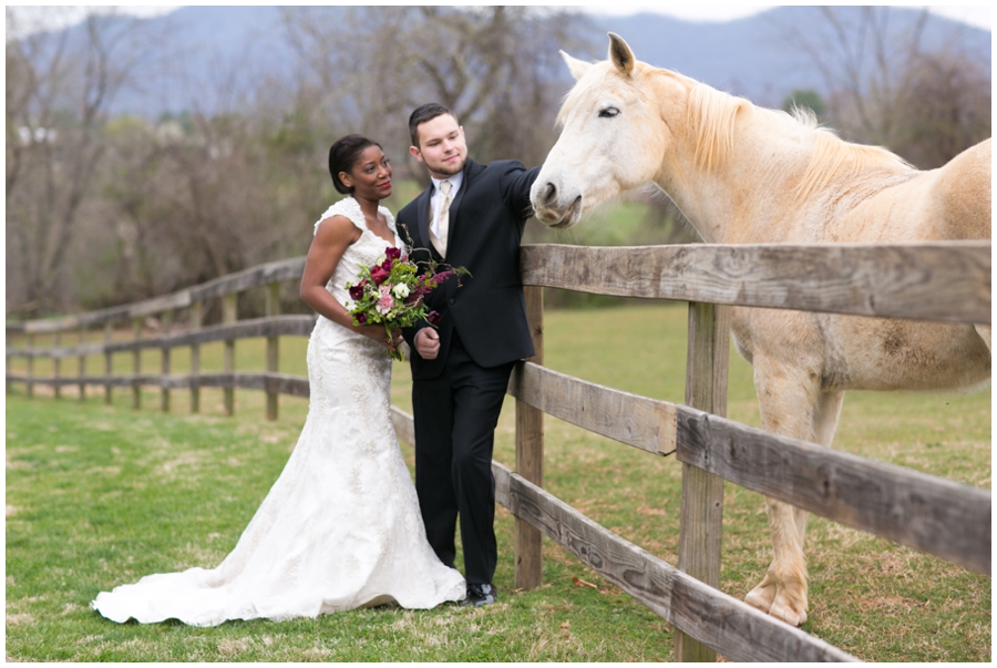 Asheville NC Wedding Inspiration - The Marriage Vine - Stargazer's Floral Designs - The Farm