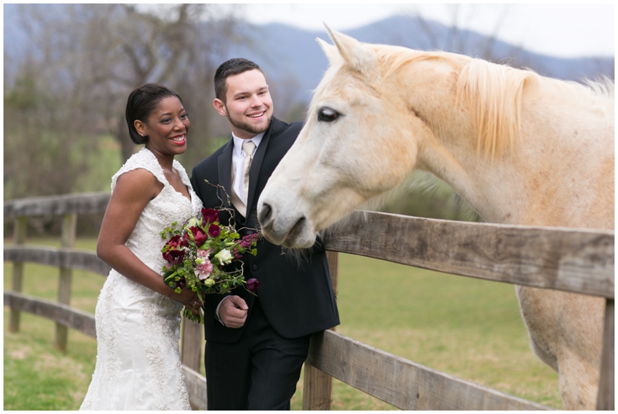 Asheville NC Wedding Inspiration - The Marriage Vine - Stargazer's Floral Designs - The Farm