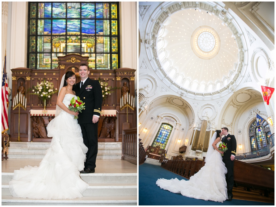 Annapolis Winter Wedding - US Naval Academy Wedding Photographer