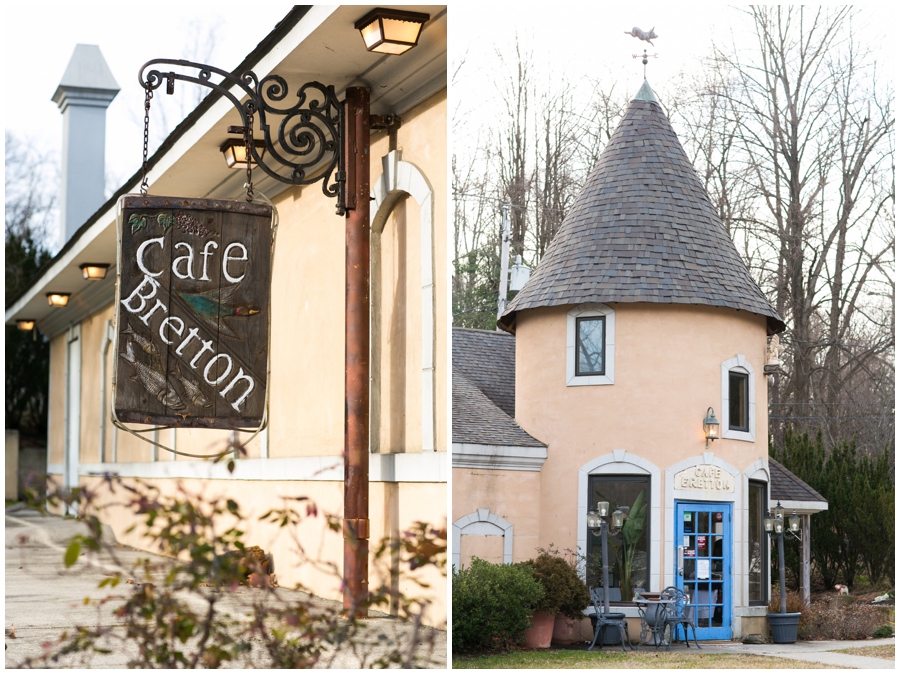 Annapolis Winter Wedding - Cafe Bretton Reception