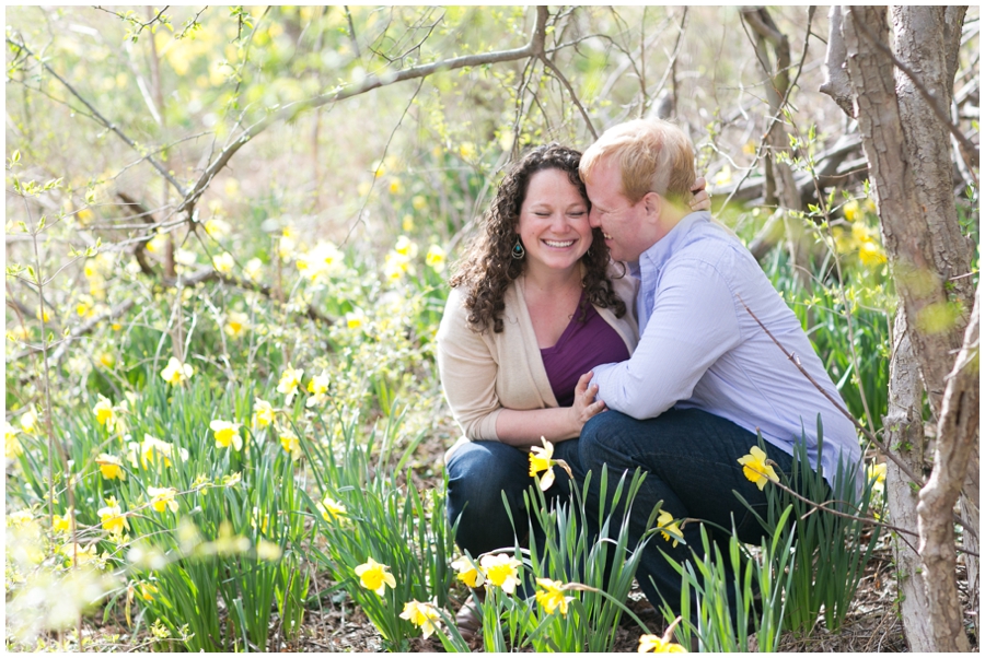 Rock Creek Garden Engagement Photographer - Elizabeth Bailey Weddings